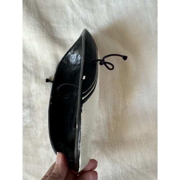 Antique NOH Japanese Young Girl Mask Ko-omote Japan Pottery - Picture 9 of 10